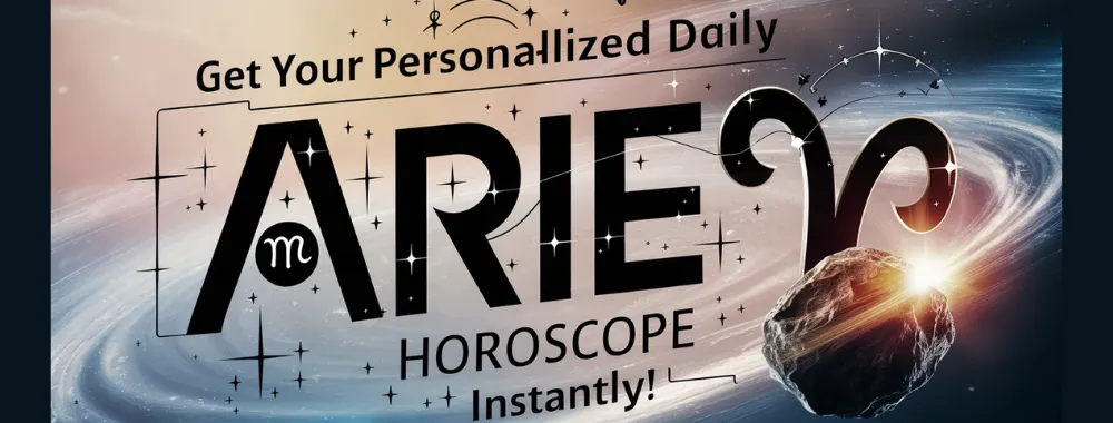 Personalized Daily Aries Horoscope Instantly