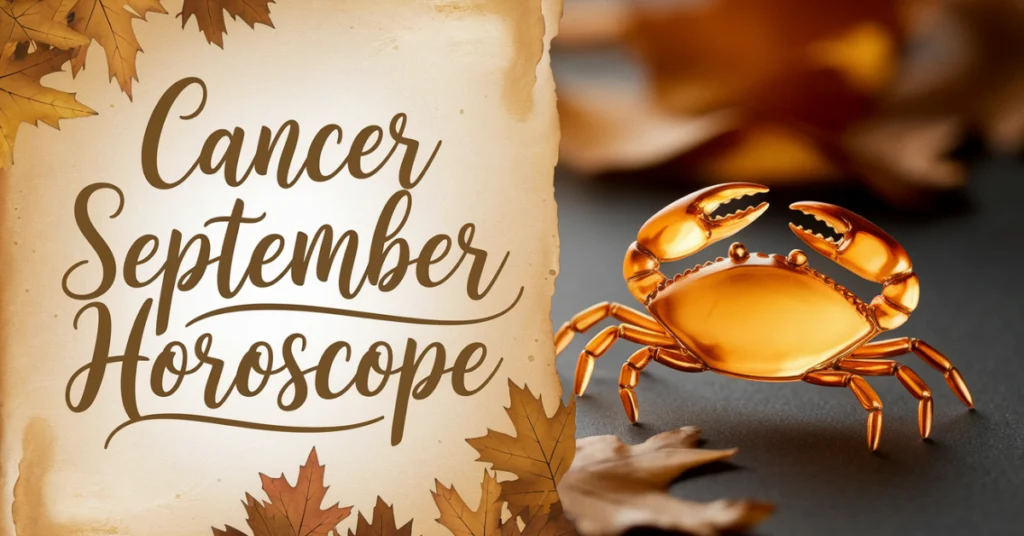 Cancer September Horoscope