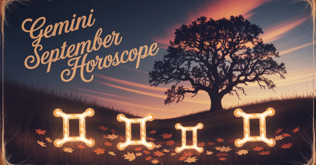 Gemini September Horoscope