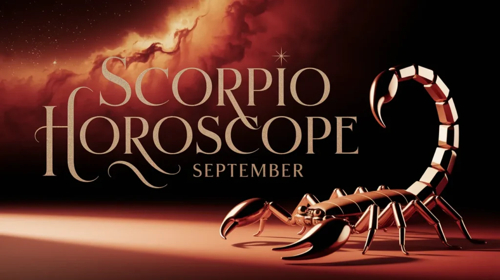 Scorpio Horoscope September