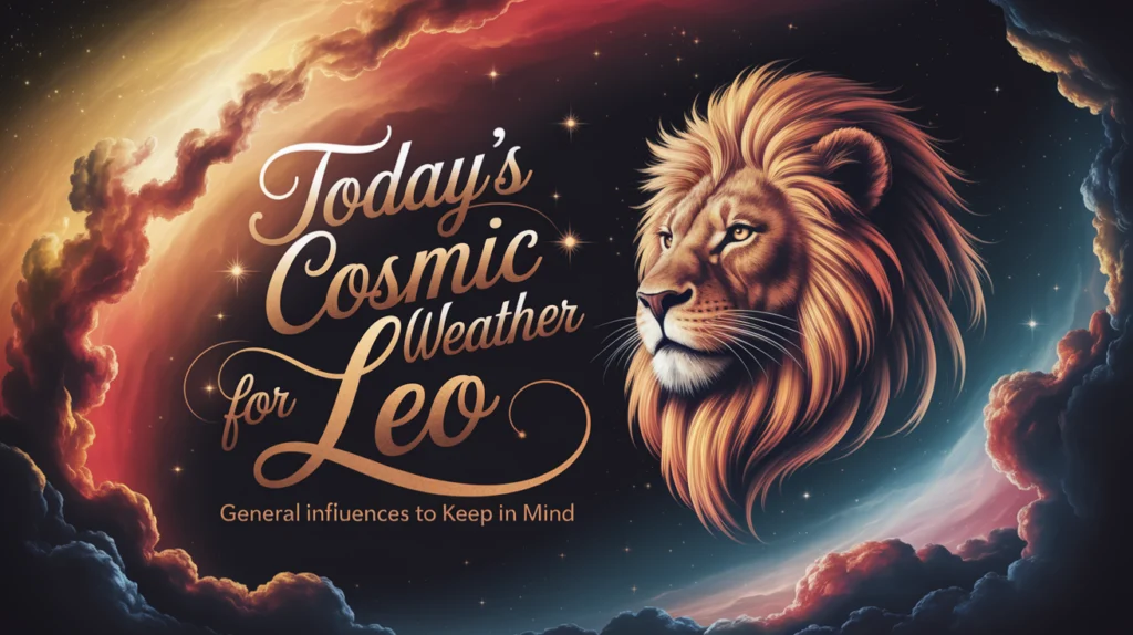 Today's Cosmic Weather