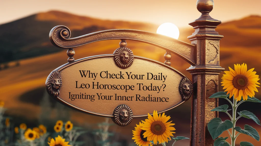 Check Your Daily Leo Horoscope Today