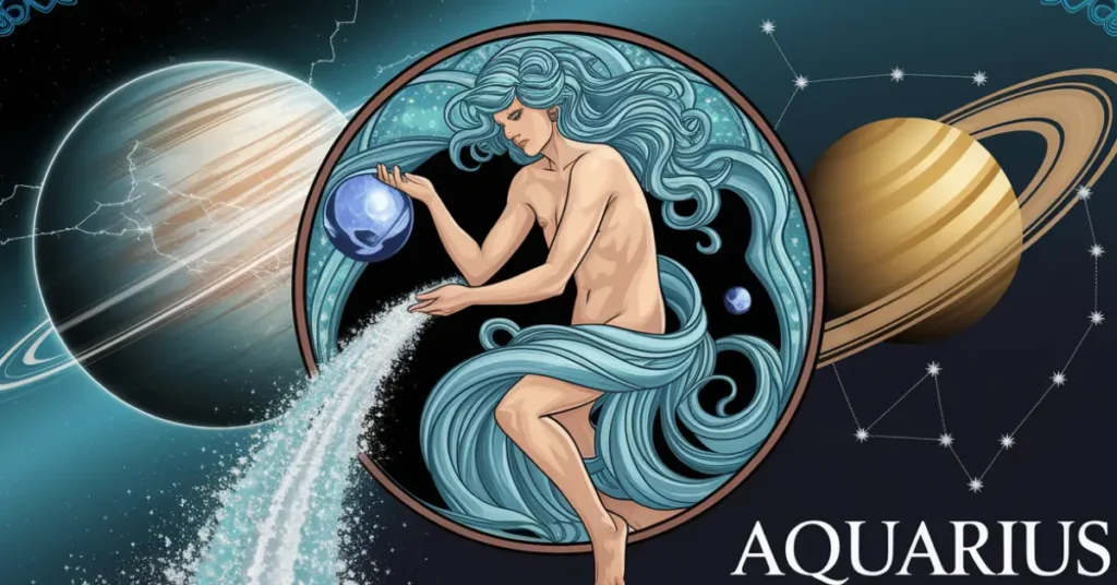 Aquarius – Ruled by Uranus (Traditional: Saturn): The Revolutionary Visionary