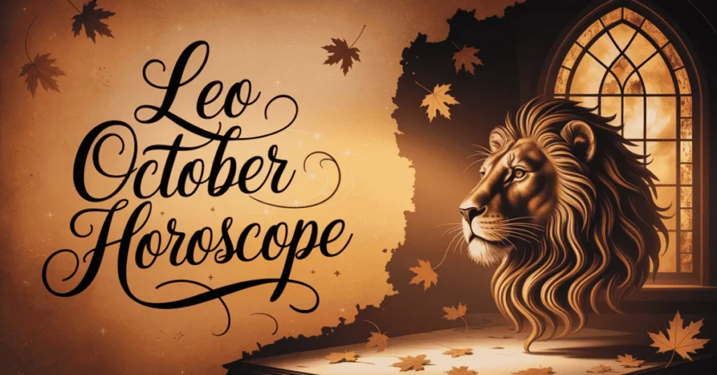 Leo October Horoscope_ Career Breakthroughs and Professional Growth