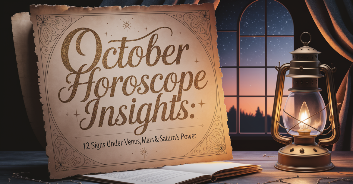 October Horoscope Insights