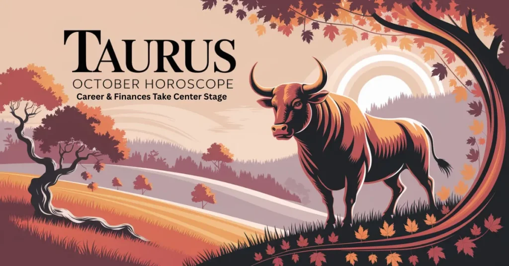 Taurus October Horoscope_ Career & Finances Take Center Stage