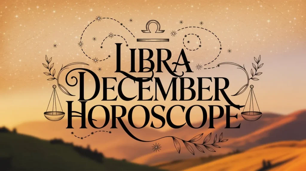 today Libra December horoscope