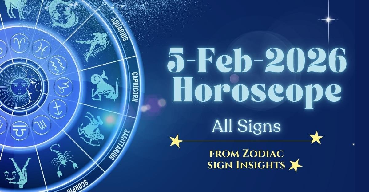 Today Horoscope February 5 2026