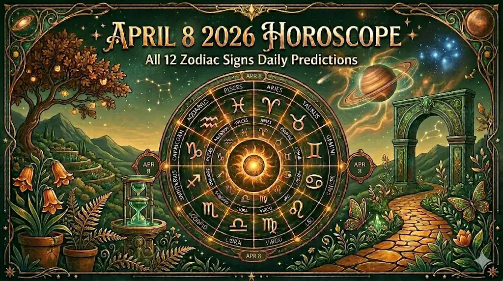 April 8 2026 Horoscope — All 12 Zodiac Signs Daily Predictions