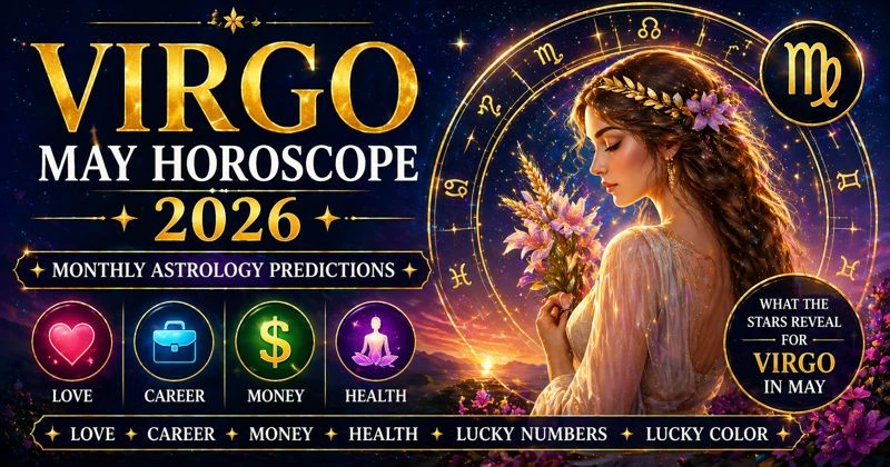 Virgo May Horoscope 2026 – Monthly Astrology Predictions for Love & Career