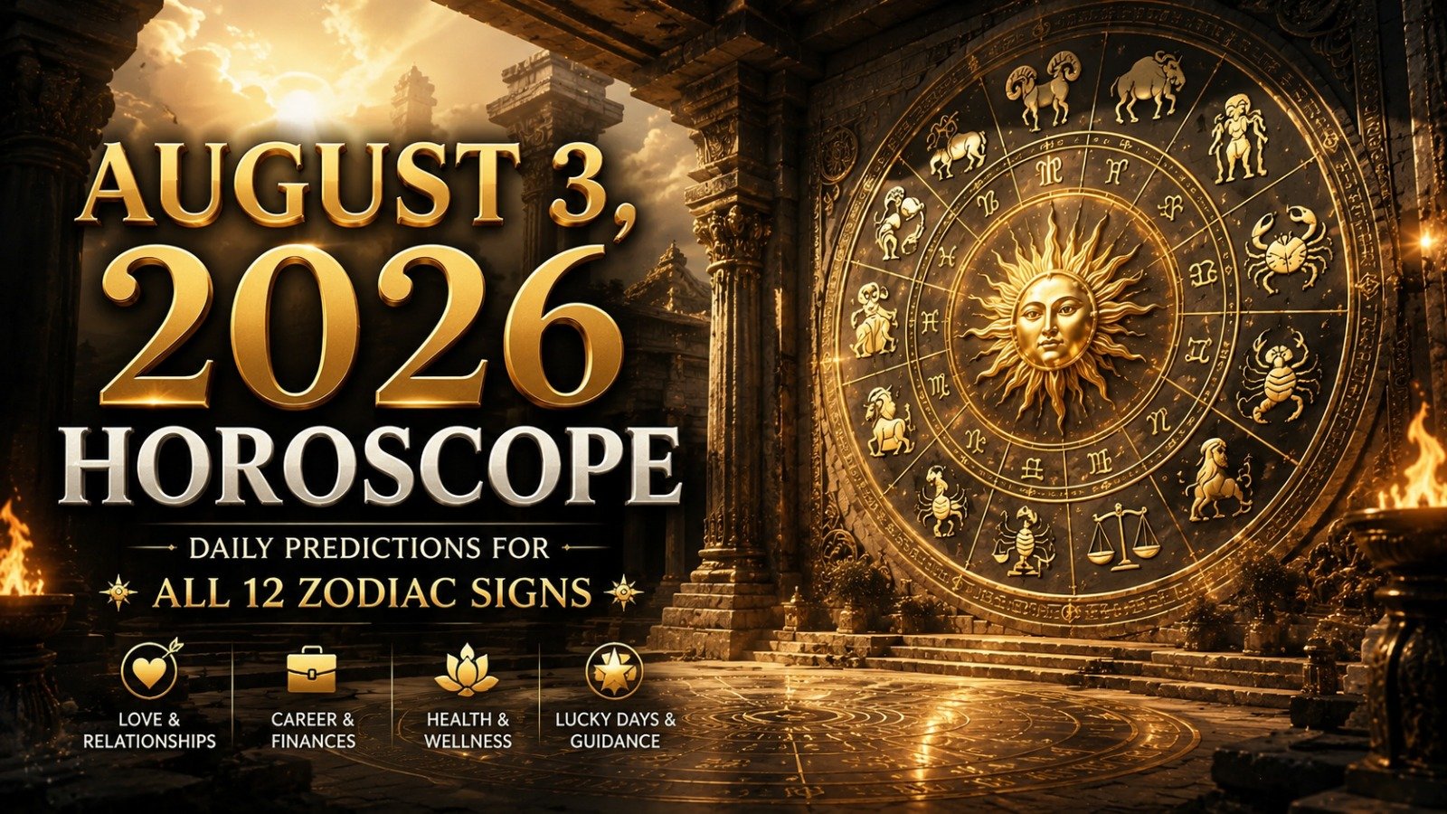 3 august horoscope 2026