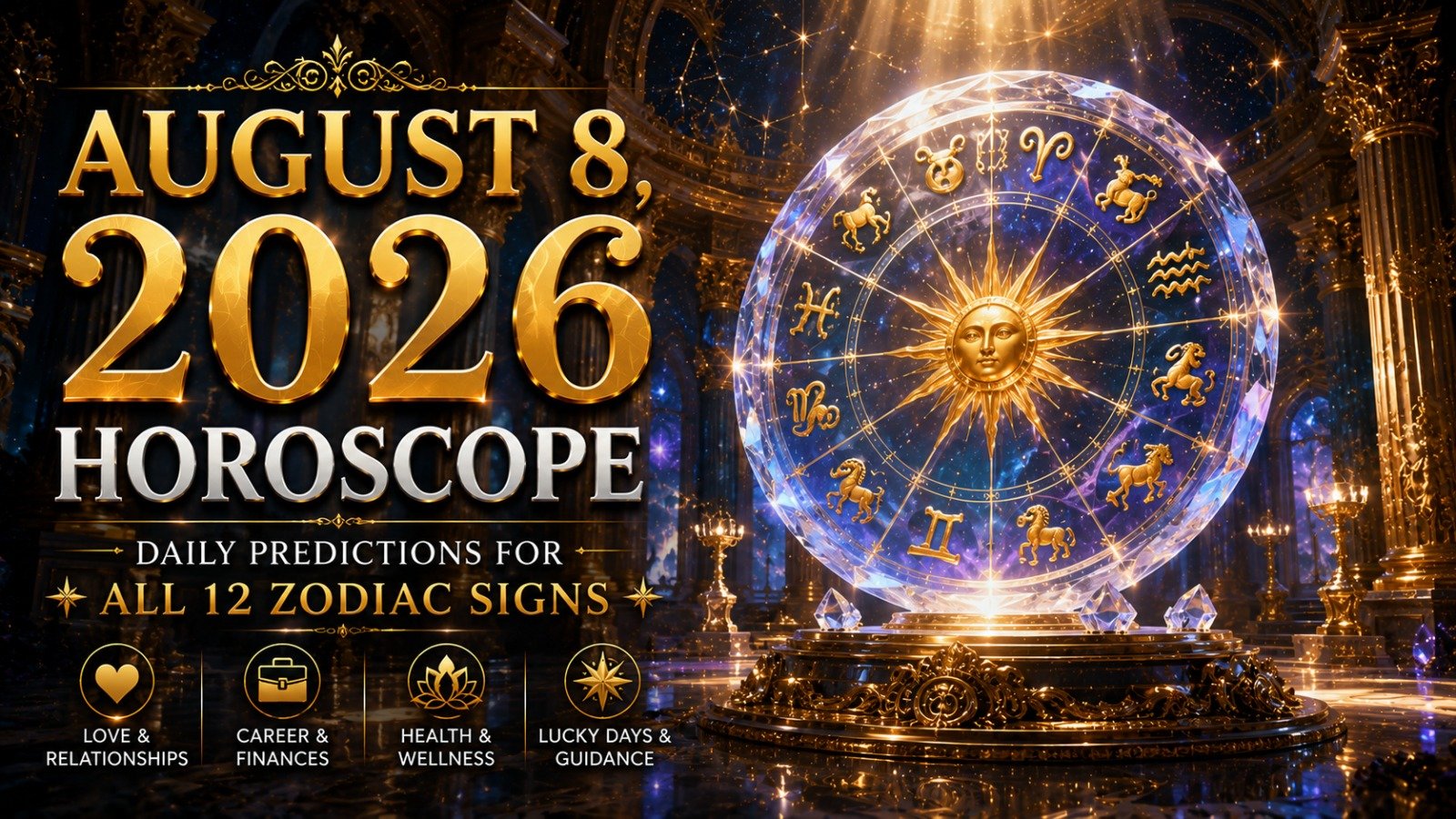 8 August 2026 Horoscope