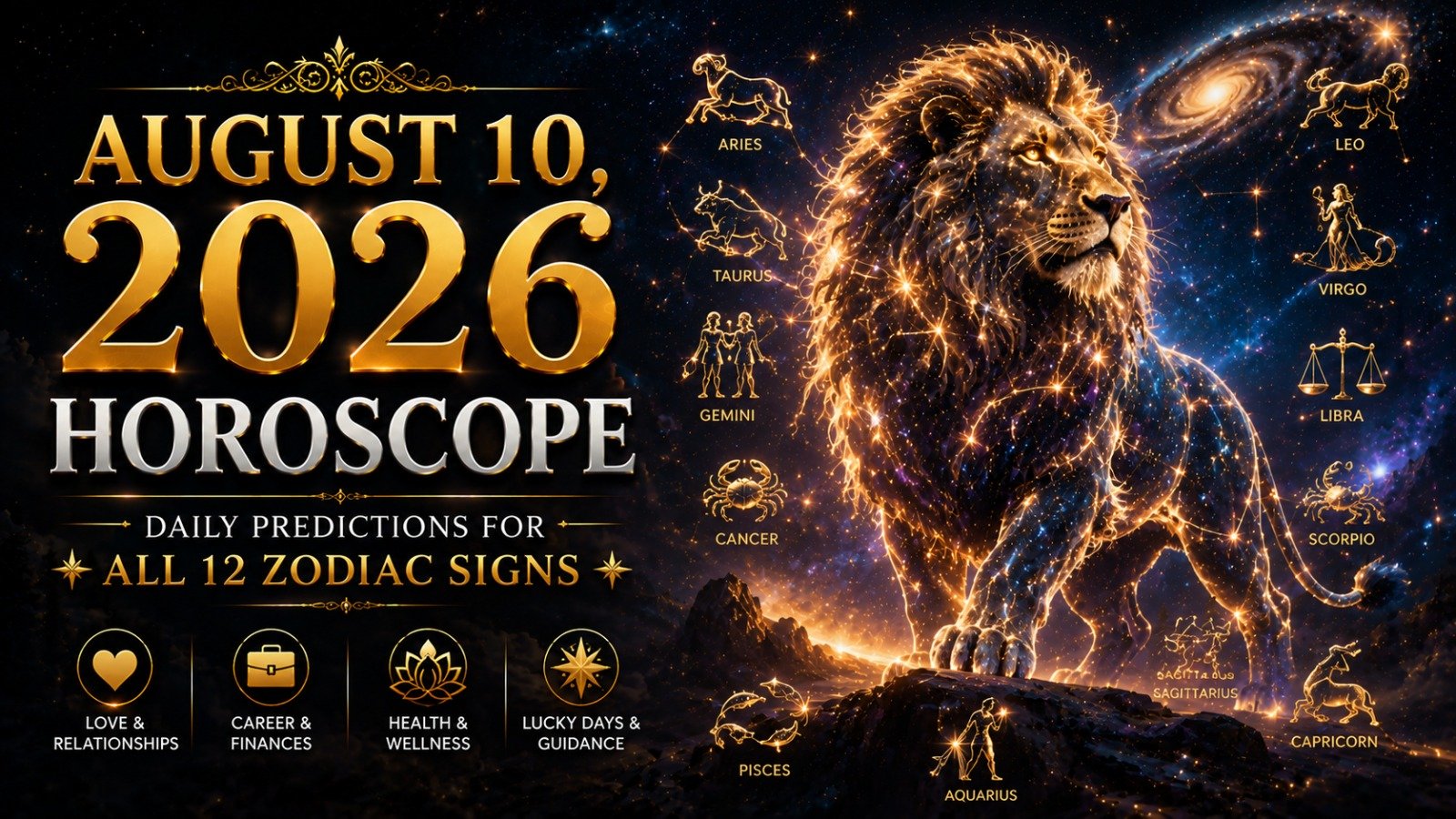 10 August 2026 Horoscope, Daily Horoscope August 10 2026, Horoscope Today 10 August, Today Horoscope 10 August 2026, August 10 Astrology Forecast, Daily Horoscope, Today Horoscope, Astrology Today, Horoscope Reading Today