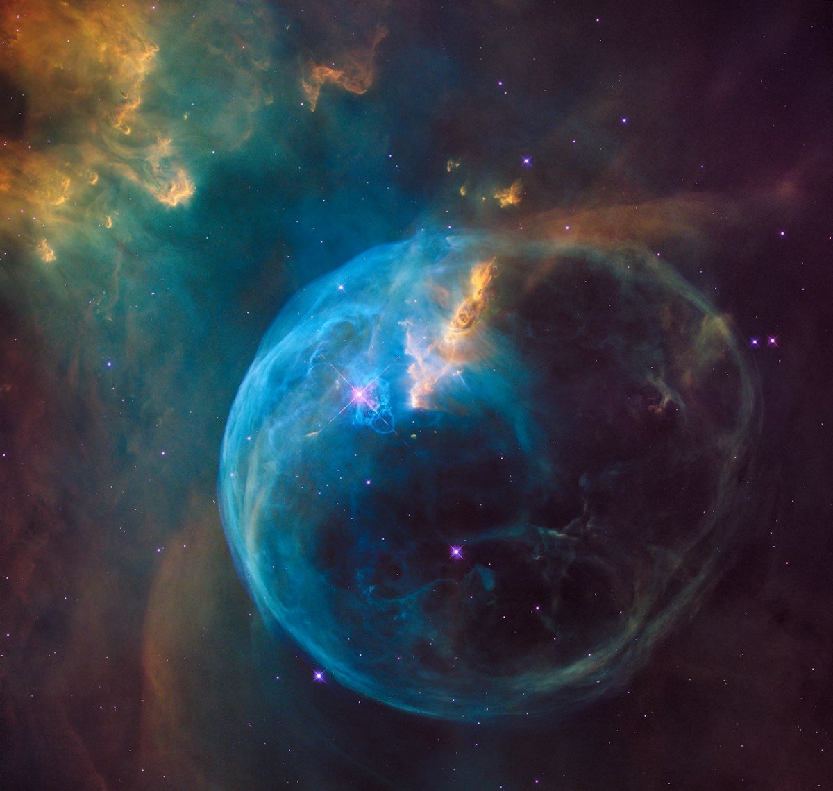 Cosmic nebula image for how each zodiac sign handles conflict